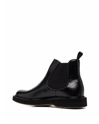 Мужские черные кожаные ботинки челси от Barrett