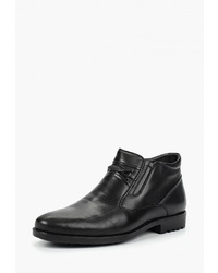 Мужские черные кожаные ботинки челси от Dino Ricci