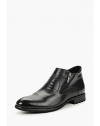 Мужские черные кожаные ботинки челси от Dino Ricci Select