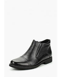 Мужские черные кожаные ботинки челси от Dino Ricci Select