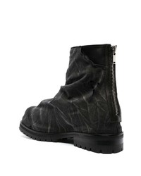 Мужские черные кожаные ботинки челси от 424