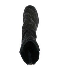 Мужские черные кожаные ботинки челси от 424