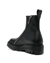Мужские черные кожаные ботинки челси от Gmbh