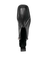 Мужские черные кожаные ботинки челси от Gmbh