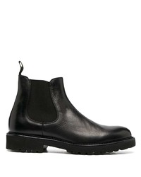 Мужские черные кожаные ботинки челси от Doucal's