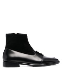 Мужские черные кожаные ботинки челси от Edhen Milano