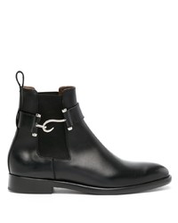 Мужские черные кожаные ботинки челси от Edhen Milano