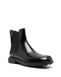 Мужские черные кожаные ботинки челси от Tod's