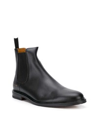 Мужские черные кожаные ботинки челси от Common Projects