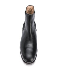 Мужские черные кожаные ботинки челси от Ajmone