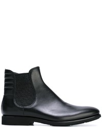 Мужские черные кожаные ботинки челси от Fabi