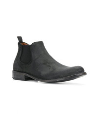 Мужские черные кожаные ботинки челси от Fiorentini+Baker