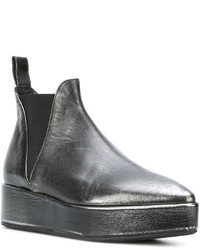 Женские черные кожаные ботинки челси от Marsèll