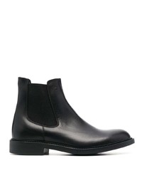 Мужские черные кожаные ботинки челси от Fratelli Rossetti