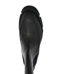 Мужские черные кожаные ботинки челси от Both