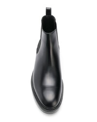 Мужские черные кожаные ботинки челси от Valentino
