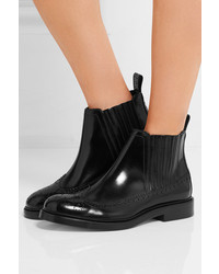 Женские черные кожаные ботинки челси от Joseph