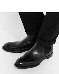 Мужские черные кожаные ботинки челси от Cheaney