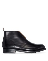 Мужские черные кожаные ботинки челси от Grenson