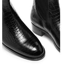 Мужские черные кожаные ботинки челси от Tom Ford