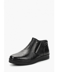 Мужские черные кожаные ботинки челси от iD! Collection