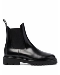 Мужские черные кожаные ботинки челси от Isabel Marant