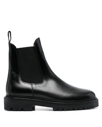 Мужские черные кожаные ботинки челси от Isabel Marant