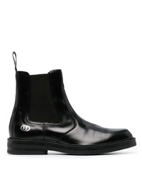 Мужские черные кожаные ботинки челси от Karl Lagerfeld