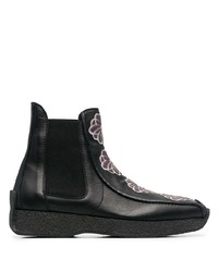 Мужские черные кожаные ботинки челси от Kiko Kostadinov