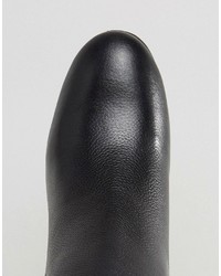 Женские черные кожаные ботинки челси от Park Lane