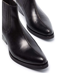 Мужские черные кожаные ботинки челси от Our Legacy