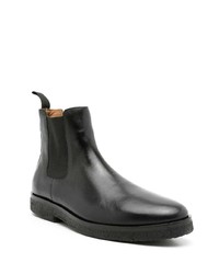 Мужские черные кожаные ботинки челси от Egrey