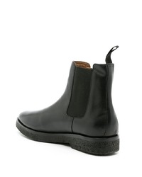 Мужские черные кожаные ботинки челси от Egrey