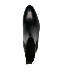 Мужские черные кожаные ботинки челси от Brioni