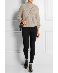 Женские черные кожаные ботинки челси от Tod's