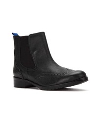 Женские черные кожаные ботинки челси от Blue Bird Shoes