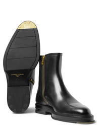 Мужские черные кожаные ботинки челси от Dunhill