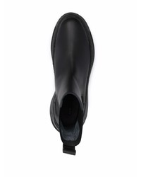 Мужские черные кожаные ботинки челси от Oamc