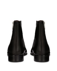 Мужские черные кожаные ботинки челси от Dolce & Gabbana