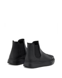 Мужские черные кожаные ботинки челси от Giuseppe Zanotti