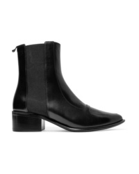 Женские черные кожаные ботинки челси от Loewe