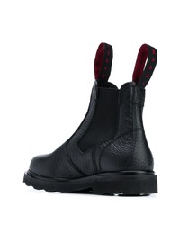 Мужские черные кожаные ботинки челси от Marni