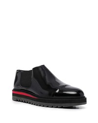 Мужские черные кожаные ботинки челси от Onitsuka Tiger