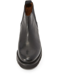 Женские черные кожаные ботинки челси от Grenson