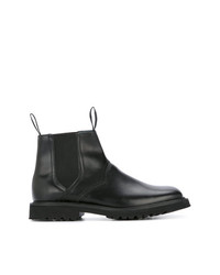 Мужские черные кожаные ботинки челси от Mackintosh 0002