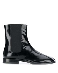 Женские черные кожаные ботинки челси от Maison Margiela