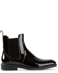 Женские черные кожаные ботинки челси от Marc by Marc Jacobs