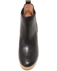 Женские черные кожаные ботинки челси от Madewell