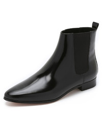 Женские черные кожаные ботинки челси от Michael Kors