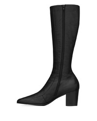 Мужские черные кожаные ботинки челси от Saint Laurent